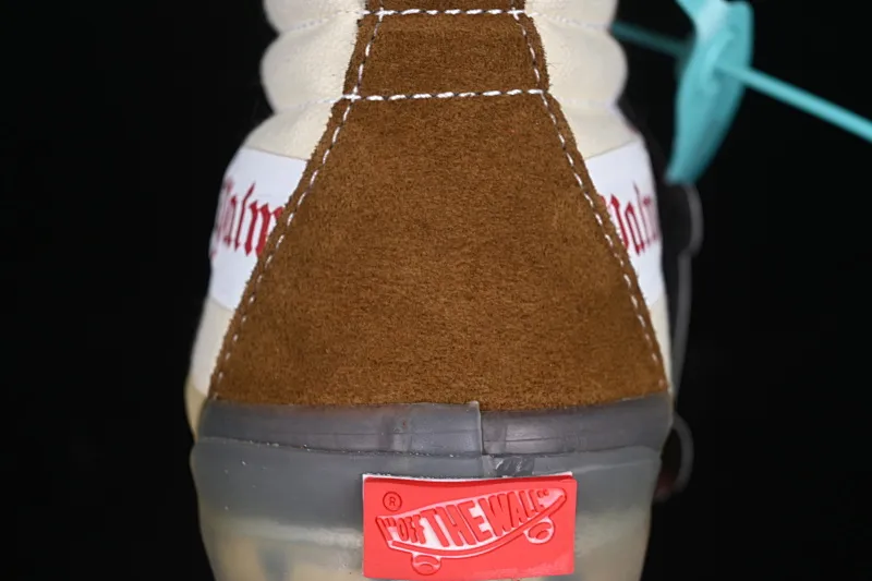 All categories Vans Vans series Vans Mid Vans China Palm Angels x Vans Sk8-Mid joint mid-top casual sneakers VN000CRPGRN